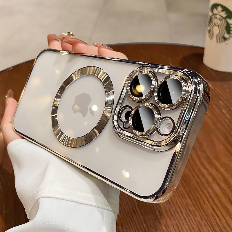 Прозрачный магнитный защитный чехол для Apple iPhone 17 Pro Max - Противоударный, Простой дизайн iPhone 17 Pro Max
Прозрачный магнитный защитный чехол для Apple iPhone 17 Pro Max - Противоударный, Простой дизайн iPhone 17 Pro Max