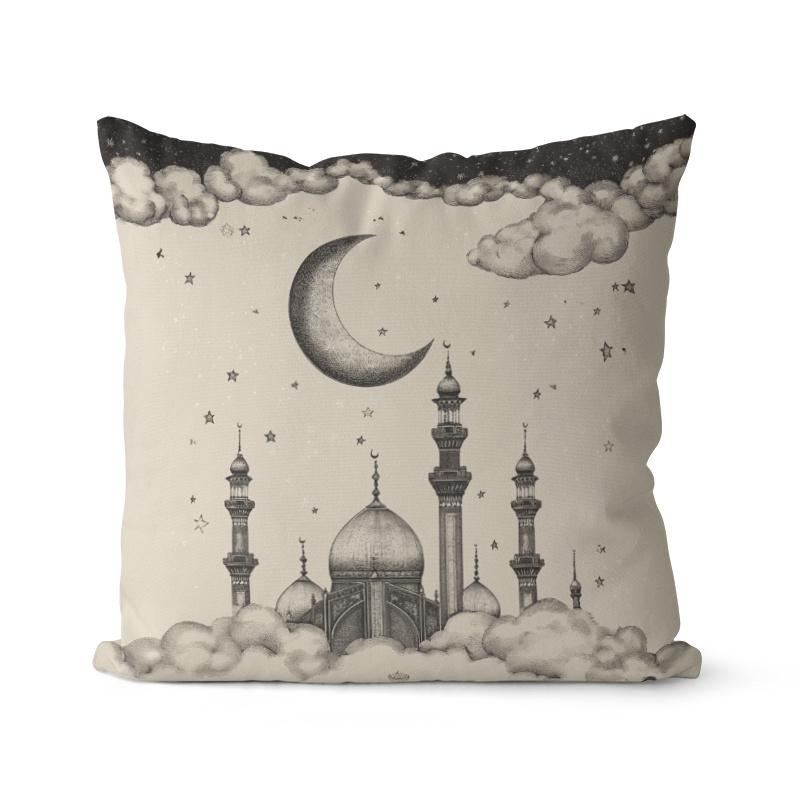 Home Decor Islamic Pattern Cushion Covers With Mosque Designs Pattern Cushion Cover Suitable For Sofa Bedroom Car Pillow Cover 16x16Inch
Home Decor Islamic Pattern Cushion Covers With Mosque Designs Pattern Cushion Cover Suitable For Sofa Bedroom Car Pillow Cover 16x16Inch