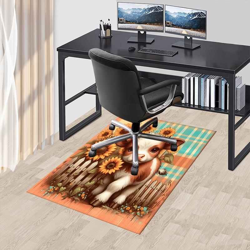 CowTheme Chair Mat Office Carpet - Oversized Rug for Home Decor, Sofa Carpet, Desk Mat, Gift Idea for Office and Living Room0233A 60cm by 90cm
CowTheme Chair Mat Office Carpet - Oversized Rug for Home Decor, Sofa Carpet, Desk Mat, Gift Idea for Office and Living Room0233A 60cm by 90cm