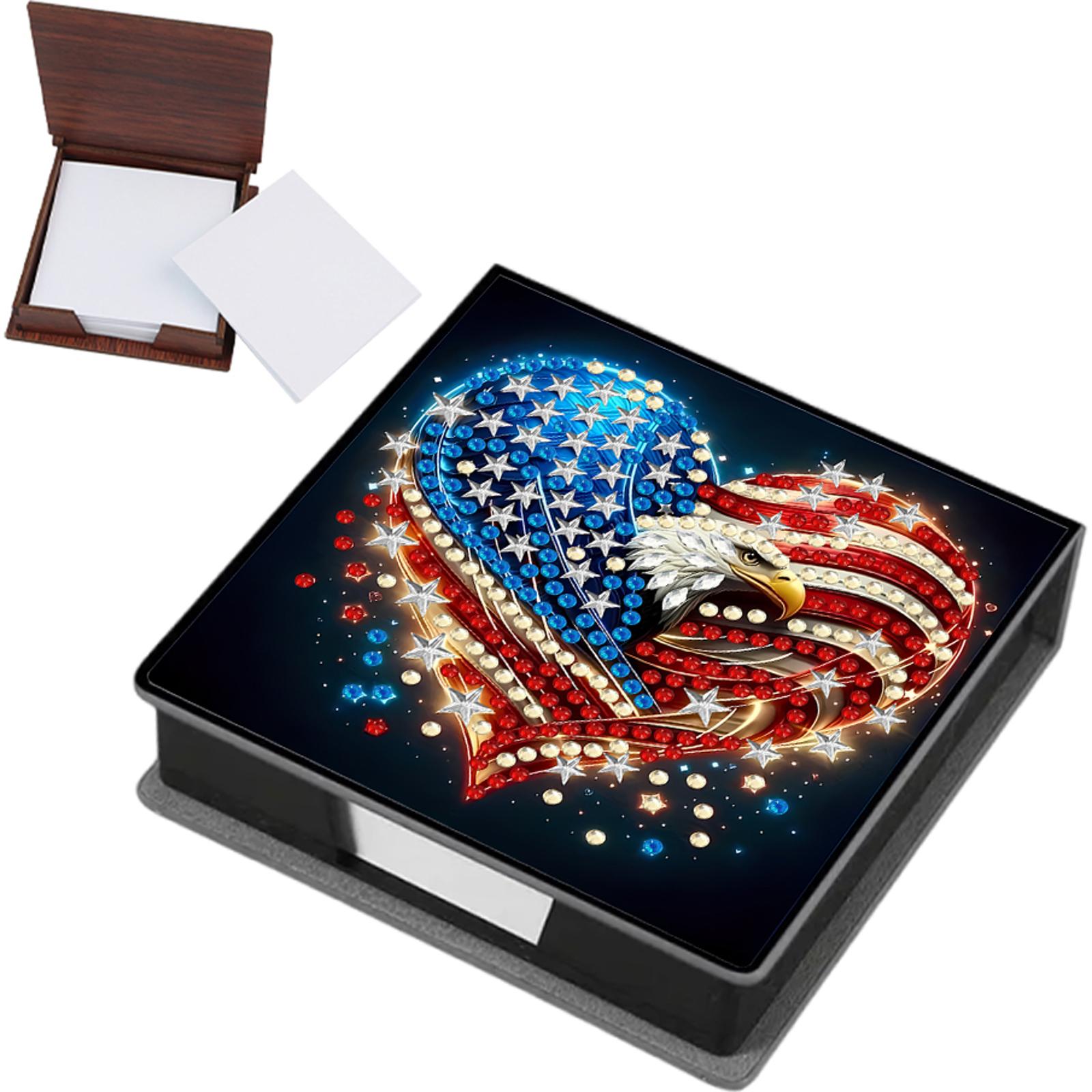 PU 5D Diamond Painting Kit Note Box DIY Diamond Art Note Box for Home Office School Supplies Holiday Gifts
PU 5D Diamond Painting Kit Note Box DIY Diamond Art Note Box for Home Office School Supplies Holiday Gifts