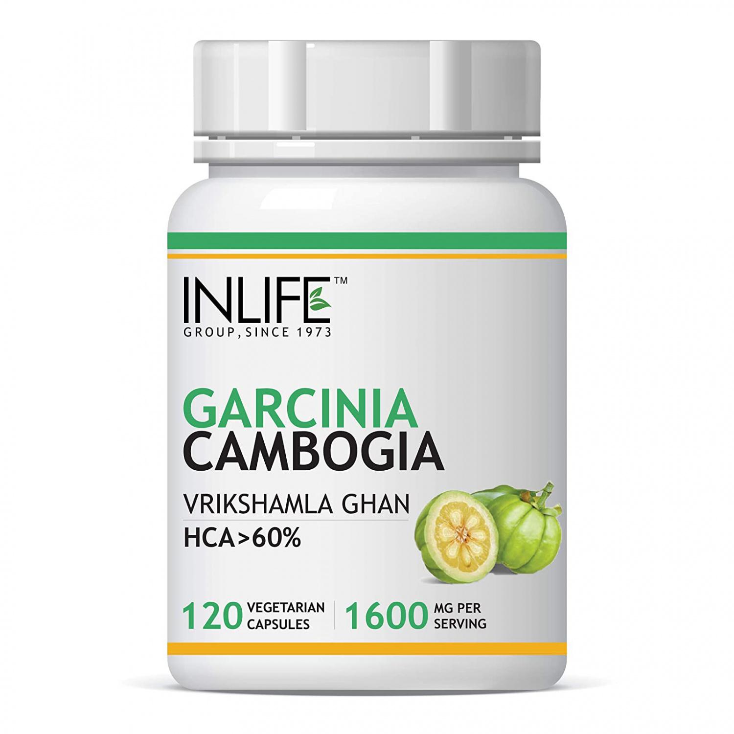 Гарцинія камбоджійська (120 кап, 1600 мг), Garcinia Cambogia, INLIFE
Гарцинія камбоджійська (120 кап, 1600 мг), Garcinia Cambogia, INLIFE