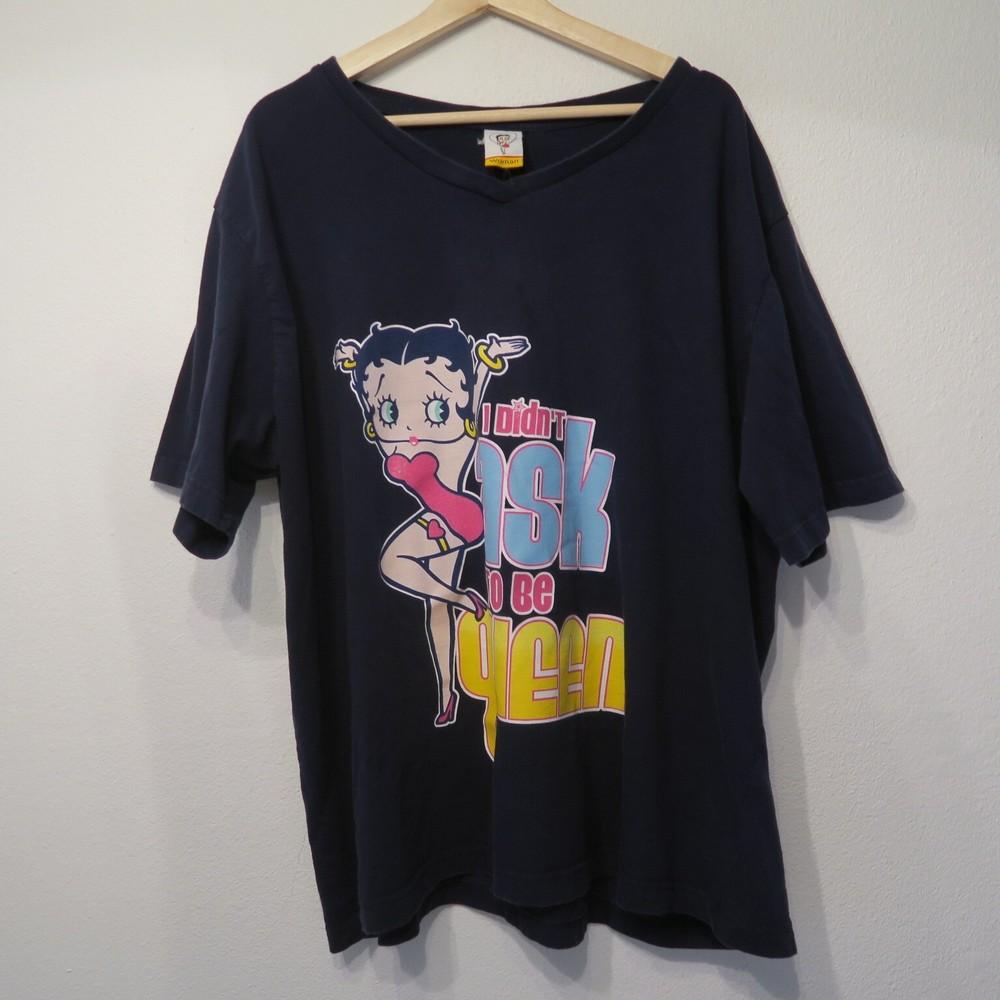 Vintage Betty Boop Cartoon Graphic I Didn039;t Ask to Be Queen Tee Shirt 3XL 26/28 Unisex T-Shirt S
Vintage Betty Boop Cartoon Graphic I Didn039;t Ask to Be Queen Tee Shirt 3XL 26/28 Unisex T-Shirt S