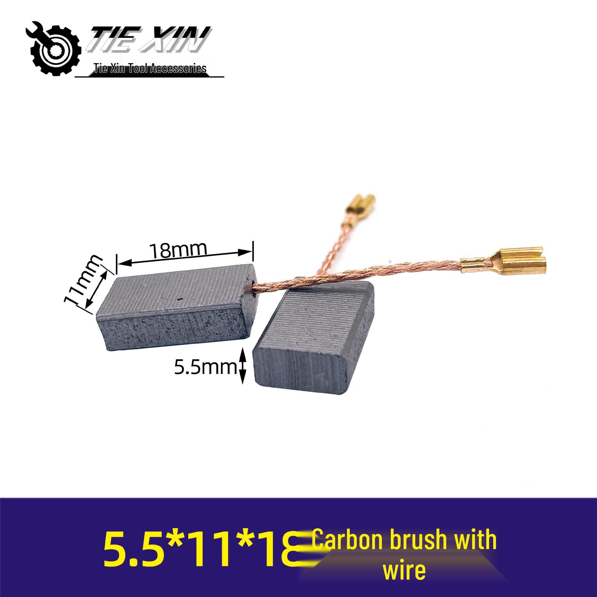 5.5x11x18 Wire Carbon Brush for Marble Polishing & Cutting Machine Electric Tool (05396)
5.5x11x18 Wire Carbon Brush for Marble Polishing & Cutting Machine Electric Tool (05396)