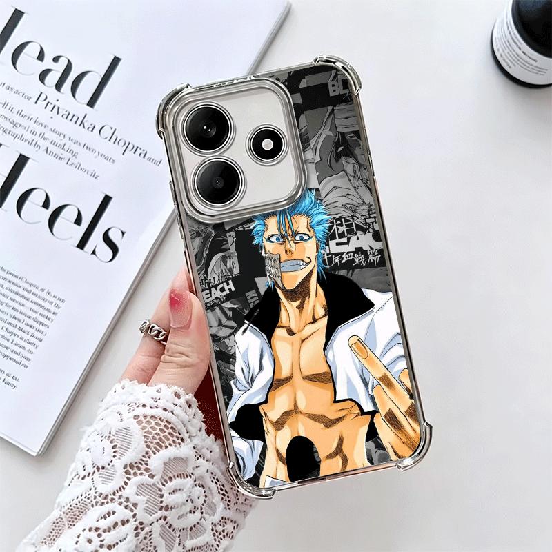 Чехол для телефона Bleach Grimmjow 6 с покрытием для Xiaomi Redmi Note 14 15 Pro Plus 13 12 11 11S 11T 10 9S 9 5G, противоударная крышка с подушкой безопасности Redmi Note 14 5G
Чехол для телефона Bleach Grimmjow 6 с покрытием для Xiaomi Redmi Note 14 15 Pro Plus 13 12 11 11S 11T 10 9S 9 5G, противоударная крышка с подушкой безопасности Redmi Note 14 5G