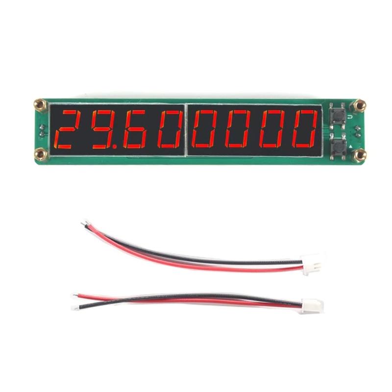 PLJ-8LED-H Frequency Measurement Device 0.1MHz~2400MHz Clear 8LED Display and Module Installation
PLJ-8LED-H Frequency Measurement Device 0.1MHz~2400MHz Clear 8LED Display and Module Installation