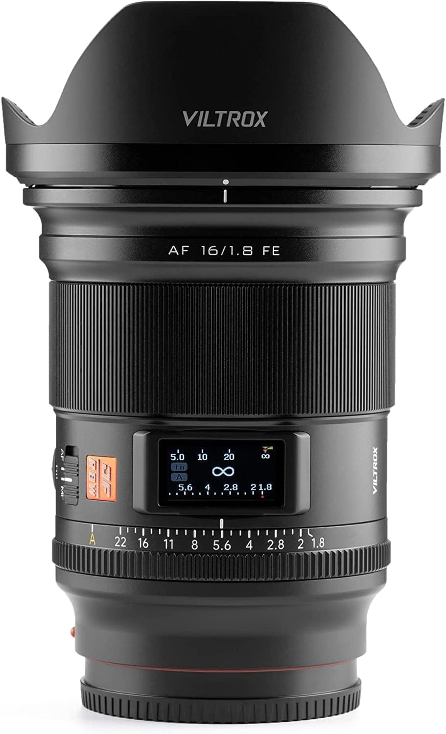VILTROX AF 16mm Pro FE Об єктив з фіксованою фокусною відстанню, середній телеоб єктив, змінний об єктив для Sony Compact та Eye, велика апертура, фокусна відстань, сумісний з Alpha та
VILTROX AF 16mm Pro FE Об єктив з фіксованою фокусною відстанню, середній телеоб єктив, змінний об єктив для Sony Compact та Eye, велика апертура, фокусна відстань, сумісний з Alpha та