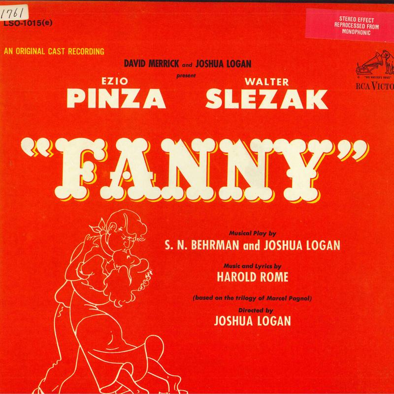 LP Record EZIO PINZA, WALTER SLEZAK - Fanny (An Original Cast Recording) LSO1015 RCA Victor Japan Soundtracks & Musicals Used
LP Record EZIO PINZA, WALTER SLEZAK - Fanny (An Original Cast Recording) LSO1015 RCA Victor Japan Soundtracks & Musicals Used