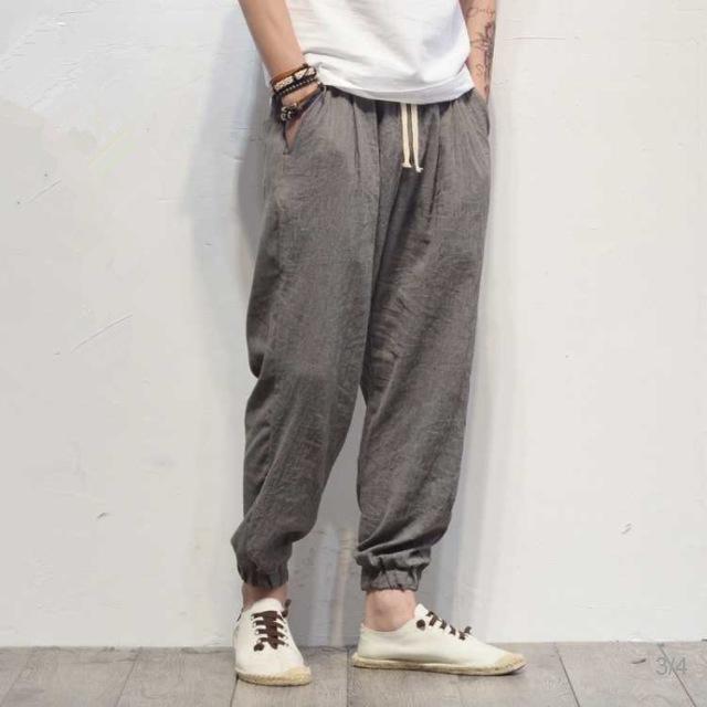 Cotton Linen Jogger Pants Men Spring Summer Chino Pants Wide Leg Loose Lightweight Thin Sweatpants Male Beach Casual Trousers 5XL
Cotton Linen Jogger Pants Men Spring Summer Chino Pants Wide Leg Loose Lightweight Thin Sweatpants Male Beach Casual Trousers 5XL