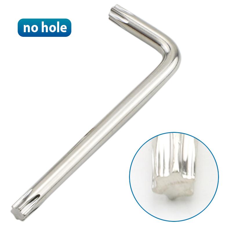 Hand Tool Torx Key Wrench L Type Star Wrench Nickel Plated T6 T7 T8 T10 T15 T20 T25 T30 Tamper Proof Security Torx Wrenches (as the picture,T8x20x52 2pcs)
Hand Tool Torx Key Wrench L Type Star Wrench Nickel Plated T6 T7 T8 T10 T15 T20 T25 T30 Tamper Proof Security Torx Wrenches (as the picture,T8x20x52 2pcs)