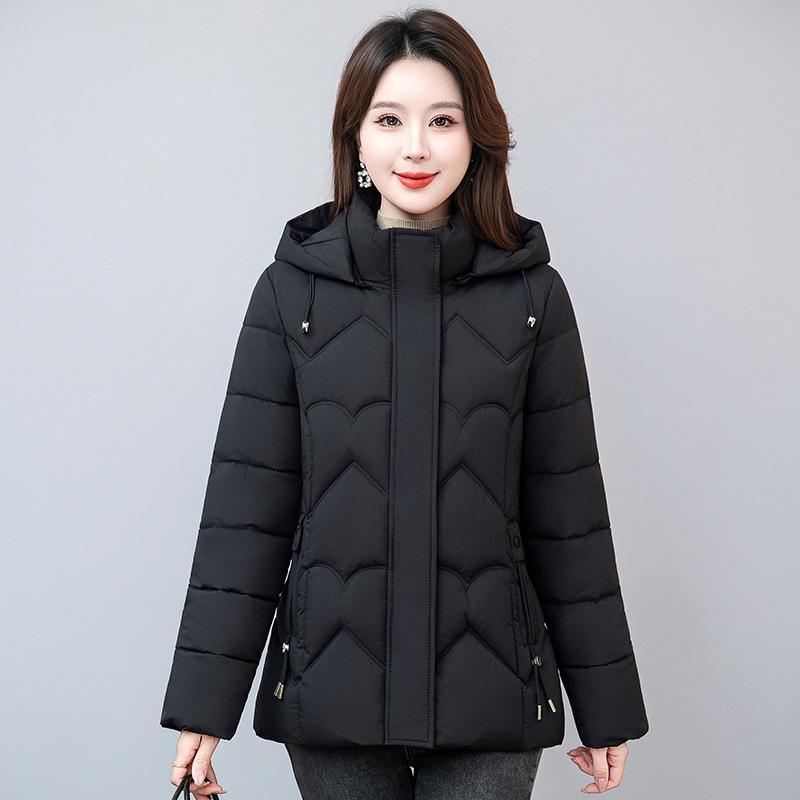 Темпераментная куртка с капюшоном для женщин среднего возраста, большого размера, осенне-зимняя, свободная куртка с мягкой подкладкой для мамы XL чёрный
Темпераментная куртка с капюшоном для женщин среднего возраста, большого размера, осенне-зимняя, свободная куртка с мягкой подкладкой для мамы XL чёрный