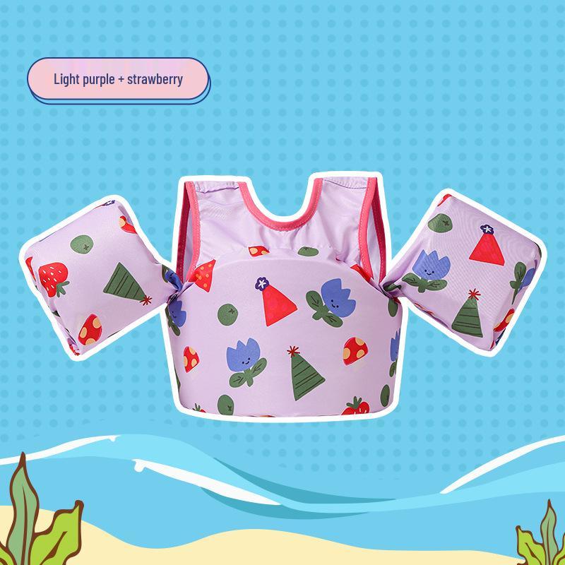 Jialan Kids Cartoon Swim Set: Swimsuit, Extended Armbands, Rings, Life Jacket, and Water Sleeves. Vest Buoyancy Suit
Jialan Kids Cartoon Swim Set: Swimsuit, Extended Armbands, Rings, Life Jacket, and Water Sleeves. Vest Buoyancy Suit
