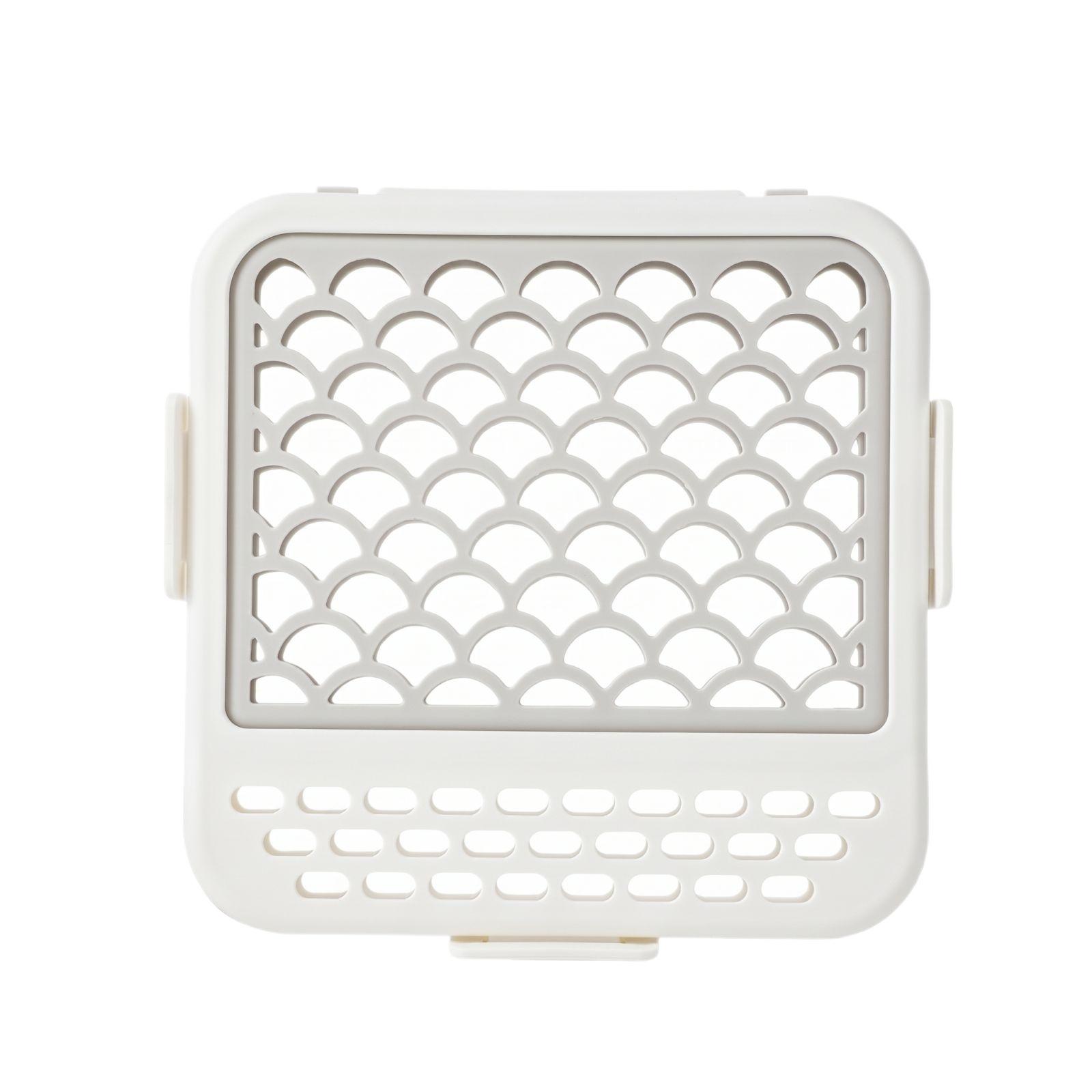 Dishwasher Small Parts Storage Basket Mini Basket Strainer Box Kitchen Tool Accessories Draining Container for Utensils and Small Items One Size белый
Dishwasher Small Parts Storage Basket Mini Basket Strainer Box Kitchen Tool Accessories Draining Container for Utensils and Small Items One Size белый