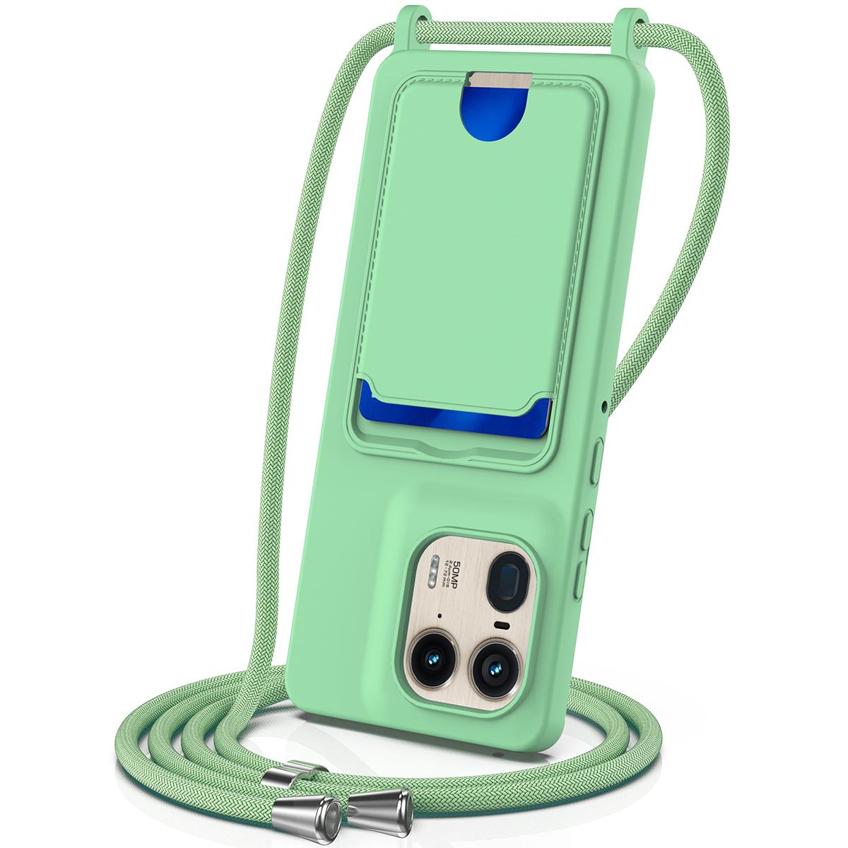 Для Motorola Moto X50 Ultra 5G/Motorola Edge 50 Ultra 5G Чехол Жидкий силикон Держатель для карт Задняя крышка телефона со шнурком Green
Для Motorola Moto X50 Ultra 5G/Motorola Edge 50 Ultra 5G Чехол Жидкий силикон Держатель для карт Задняя крышка телефона со шнурком Green