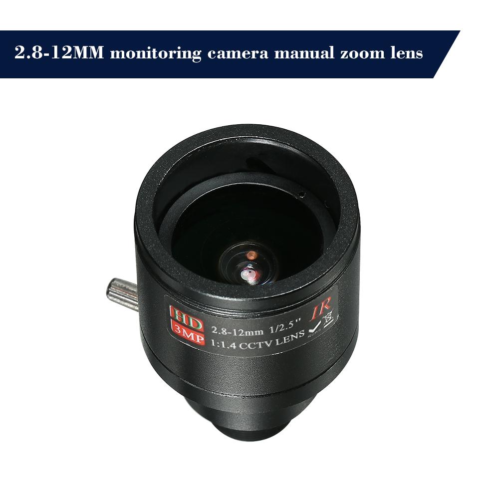 M12 HD 2.8-12mm 3MP F1.4 Варифокальный зум-объектив фиксированный для камеры видеонаблюдения
M12 HD 2.8-12mm 3MP F1.4 Варифокальный зум-объектив фиксированный для камеры видеонаблюдения