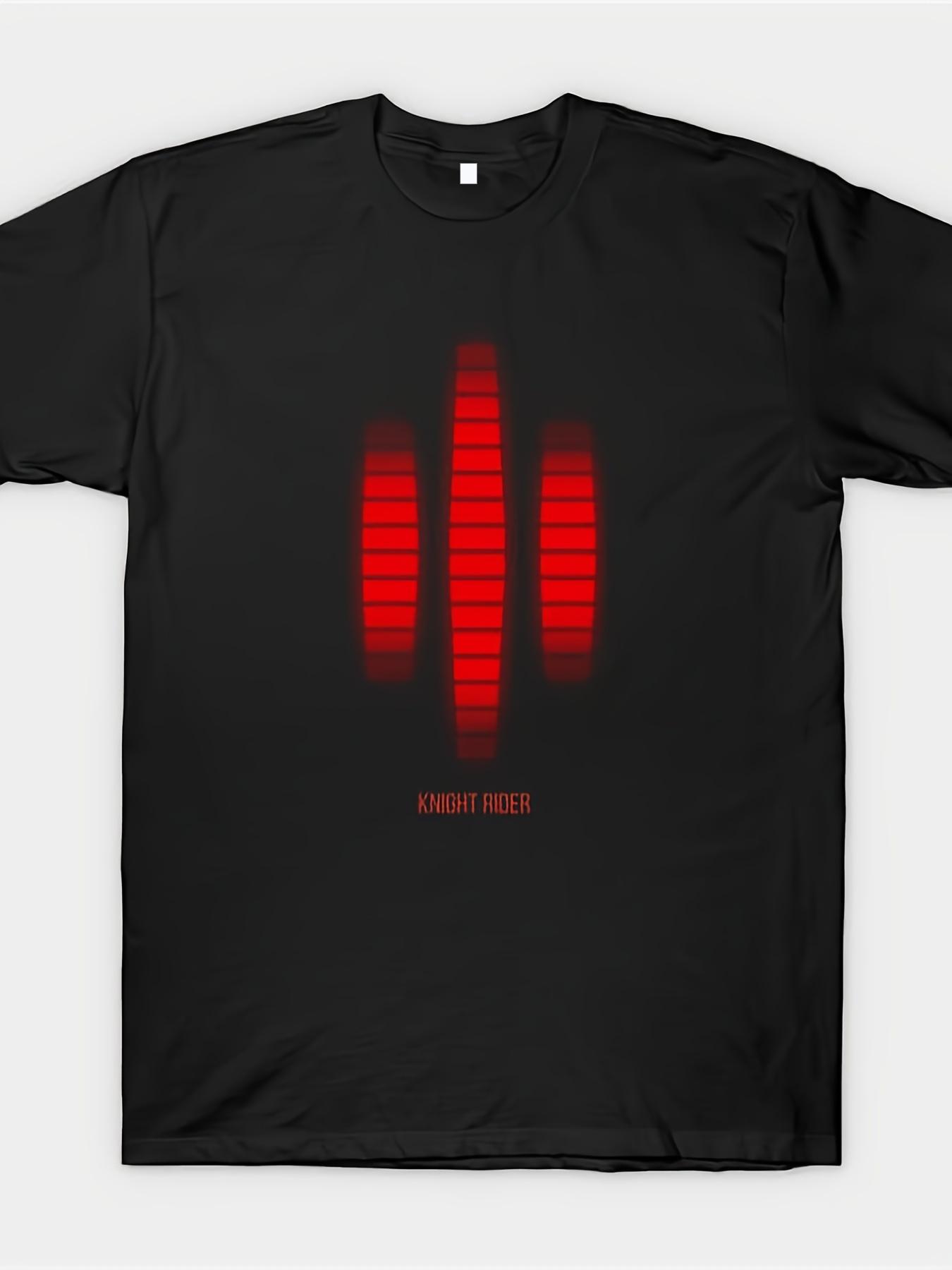 Knight Rider Voice Box Tshirt featuring KITTs design and classic voice module graphics reminiscent of the 80s TV series M
Knight Rider Voice Box Tshirt featuring KITTs design and classic voice module graphics reminiscent of the 80s TV series M
