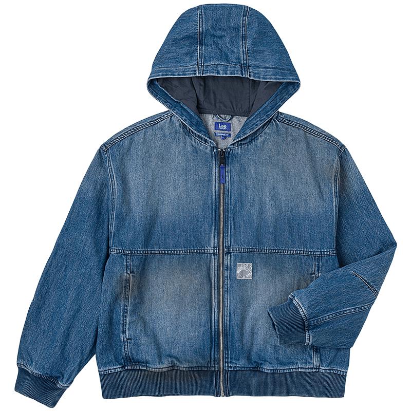 Lee Men s Retro Hooded Zipper Denim Jacket M
Lee Men s Retro Hooded Zipper Denim Jacket M