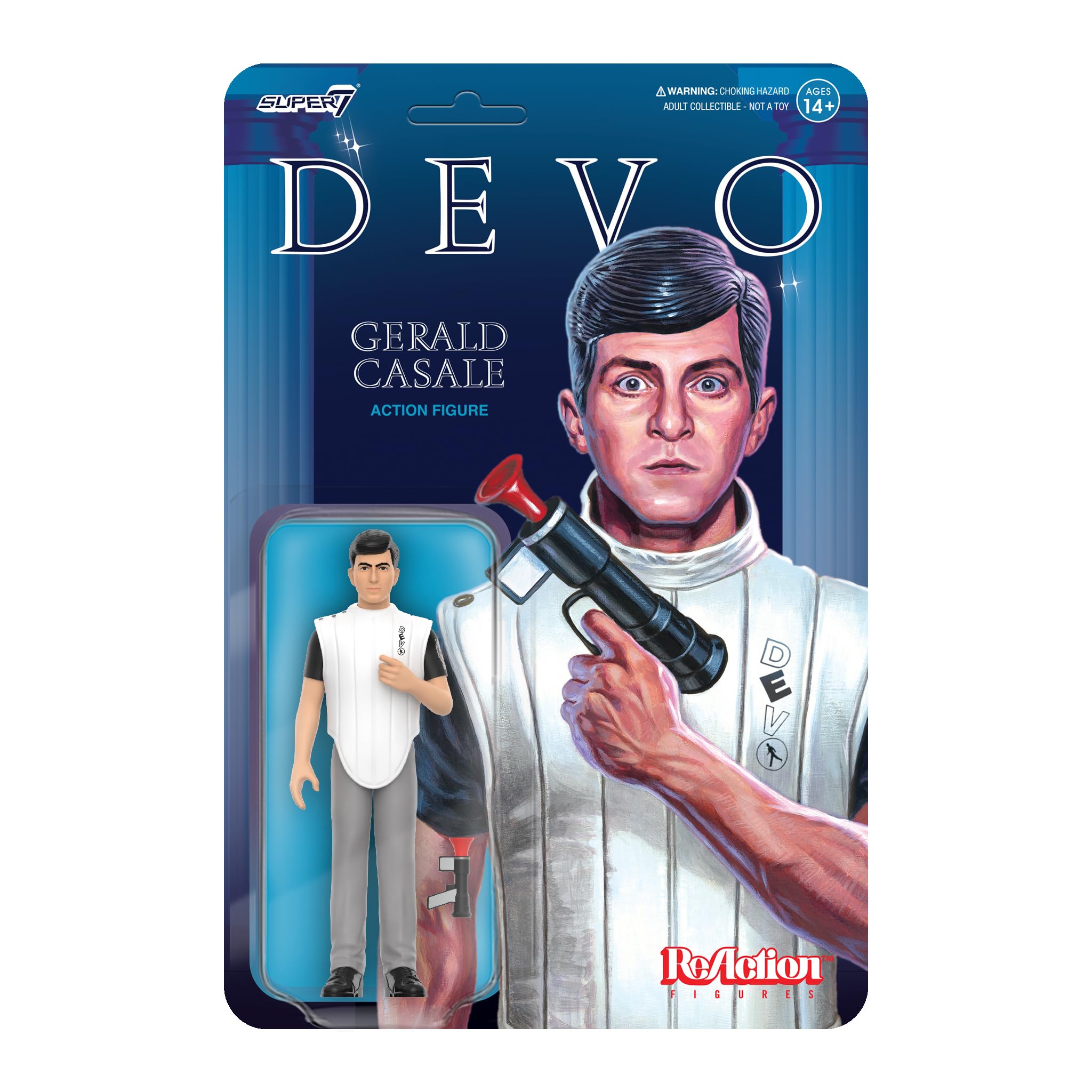 Super7 Devo Джеральд Казале Devo Фигурка с Аксессуарами Коллекция Рок-музыки и Ретро-игрушки (Неотрадиционалист) - 3,75 дюйма
Super7 Devo Джеральд Казале Devo Фигурка с Аксессуарами Коллекция Рок-музыки и Ретро-игрушки (Неотрадиционалист) - 3,75 дюйма