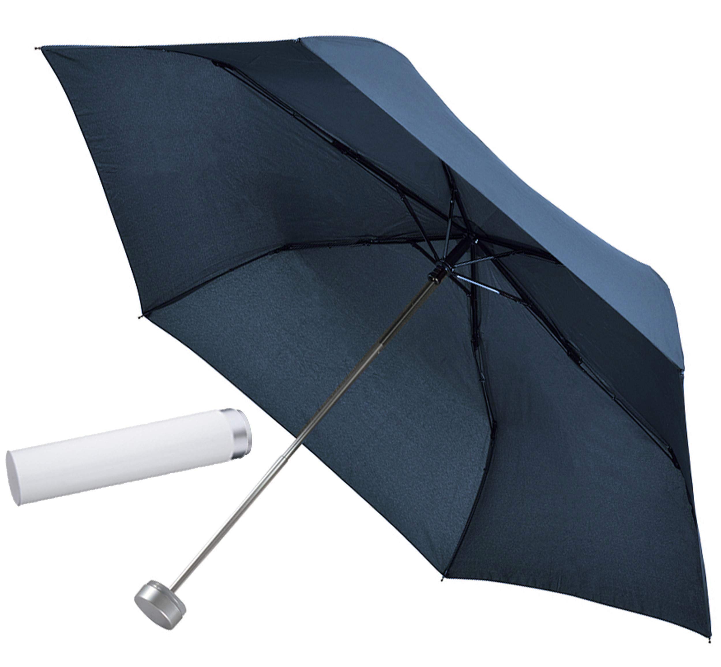 Folding umbrella manual rib 50cm waterproof slim bottle case included white x navy TS-1286-044
Folding umbrella manual rib 50cm waterproof slim bottle case included white x navy TS-1286-044