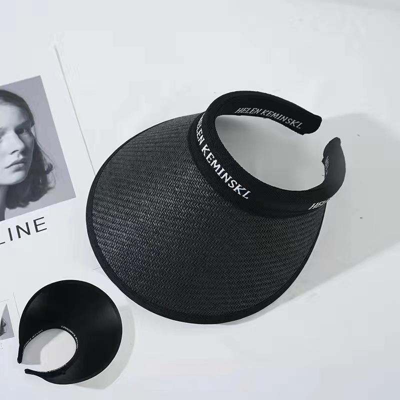 Складная Портативная Пляжная Шляпа Широкополая Солнцезащитная Шляпа Козырек Регулируемая Защита от УФ Лучей Скручивающаяся Летняя Повседневная Соломенная Шляпа