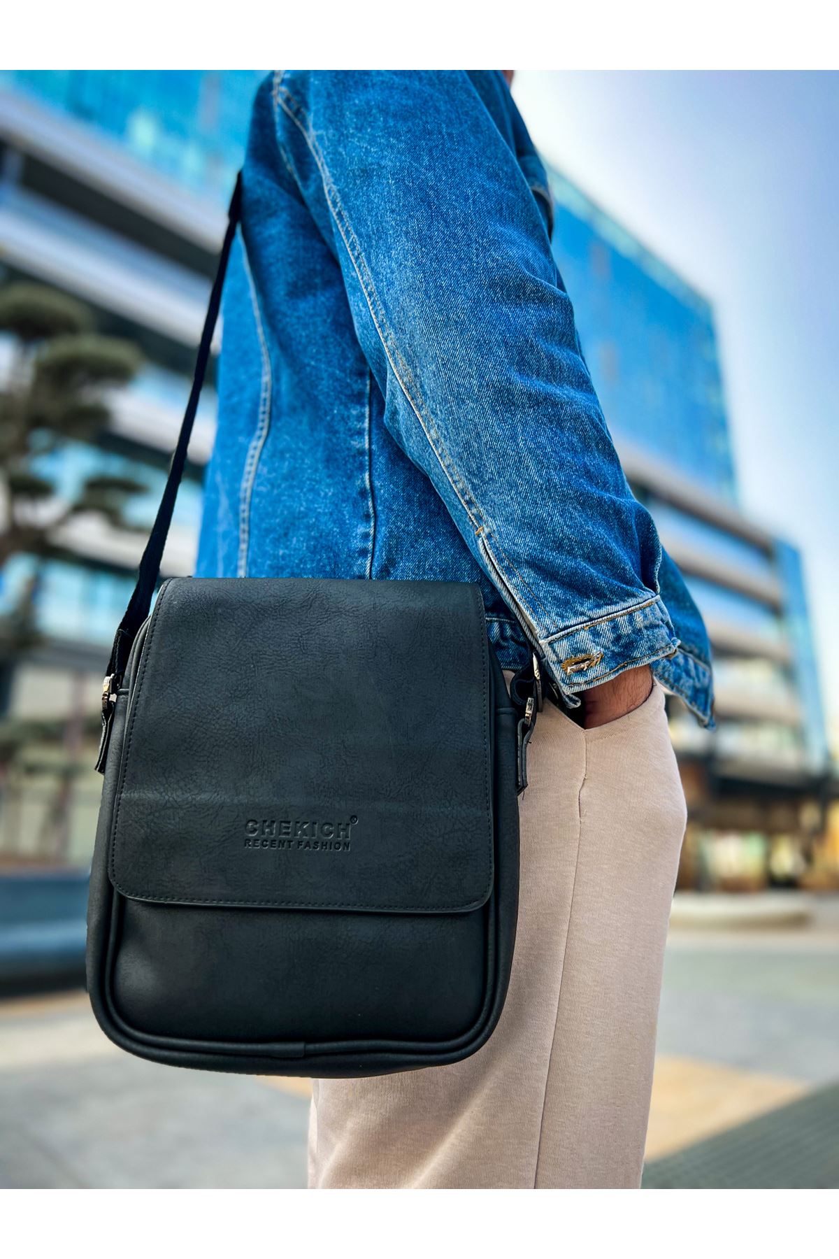 CHEKİCH New Collection CNT009 Skin Leather Men Side Shoulder Bag White Black Brown Tan STD
CHEKİCH New Collection CNT009 Skin Leather Men Side Shoulder Bag White Black Brown Tan STD