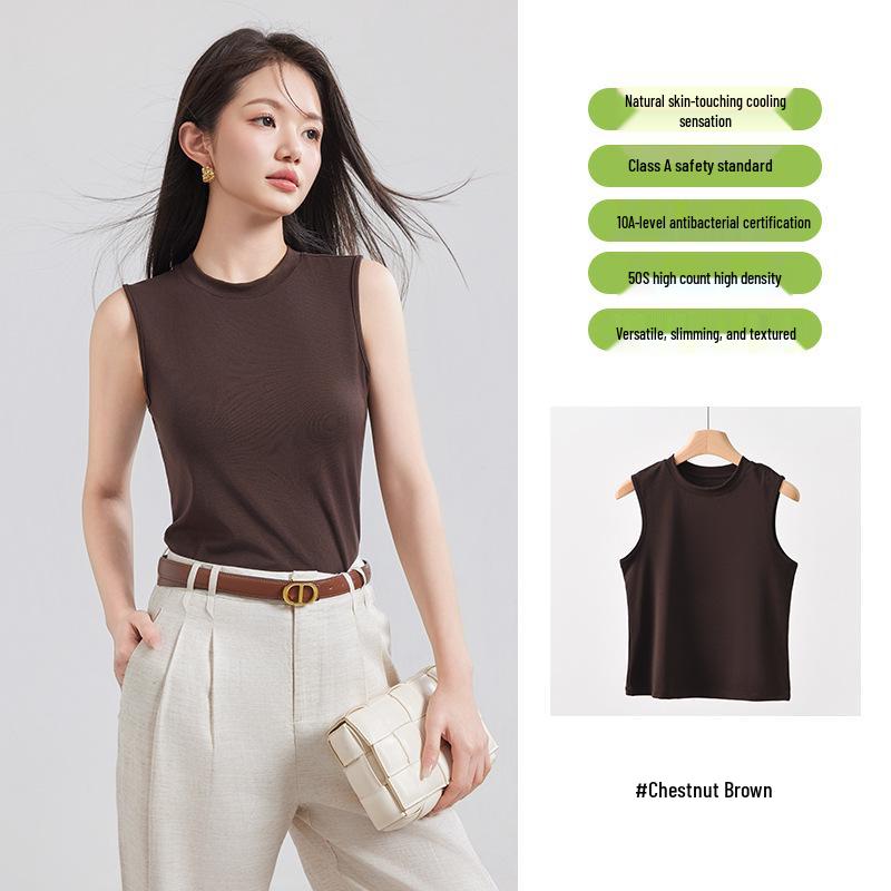 Women s Loose Fit Tencel Lyocell Round Neck Sleeveless Knit Vest XXL (65-73 kg)
Women s Loose Fit Tencel Lyocell Round Neck Sleeveless Knit Vest XXL (65-73 kg)