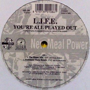 12-дюймовая пластинка L.I.F.E. - Вы все отыграны MP199 New Meal Power 2000 Италия Танцевальная и Электронная Б/У
12-дюймовая пластинка L.I.F.E. - Вы все отыграны MP199 New Meal Power 2000 Италия Танцевальная и Электронная Б/У