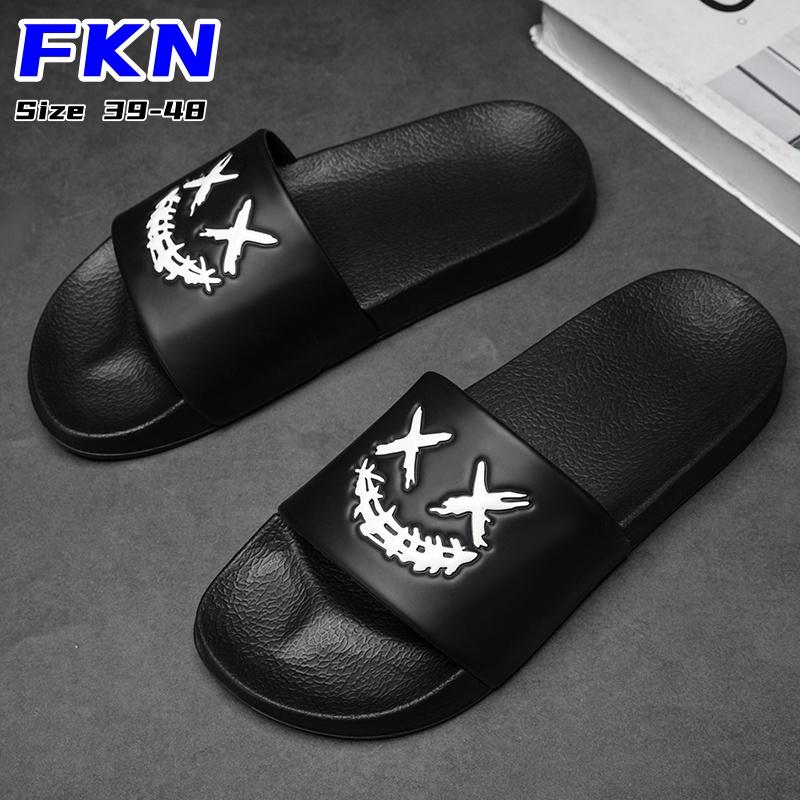 2025 new men s slippers comfortable home slippers fashion smiling face classic flat-bottomed beach black slippers plus size 48 39 чорний
2025 new men s slippers comfortable home slippers fashion smiling face classic flat-bottomed beach black slippers plus size 48 39 чорний