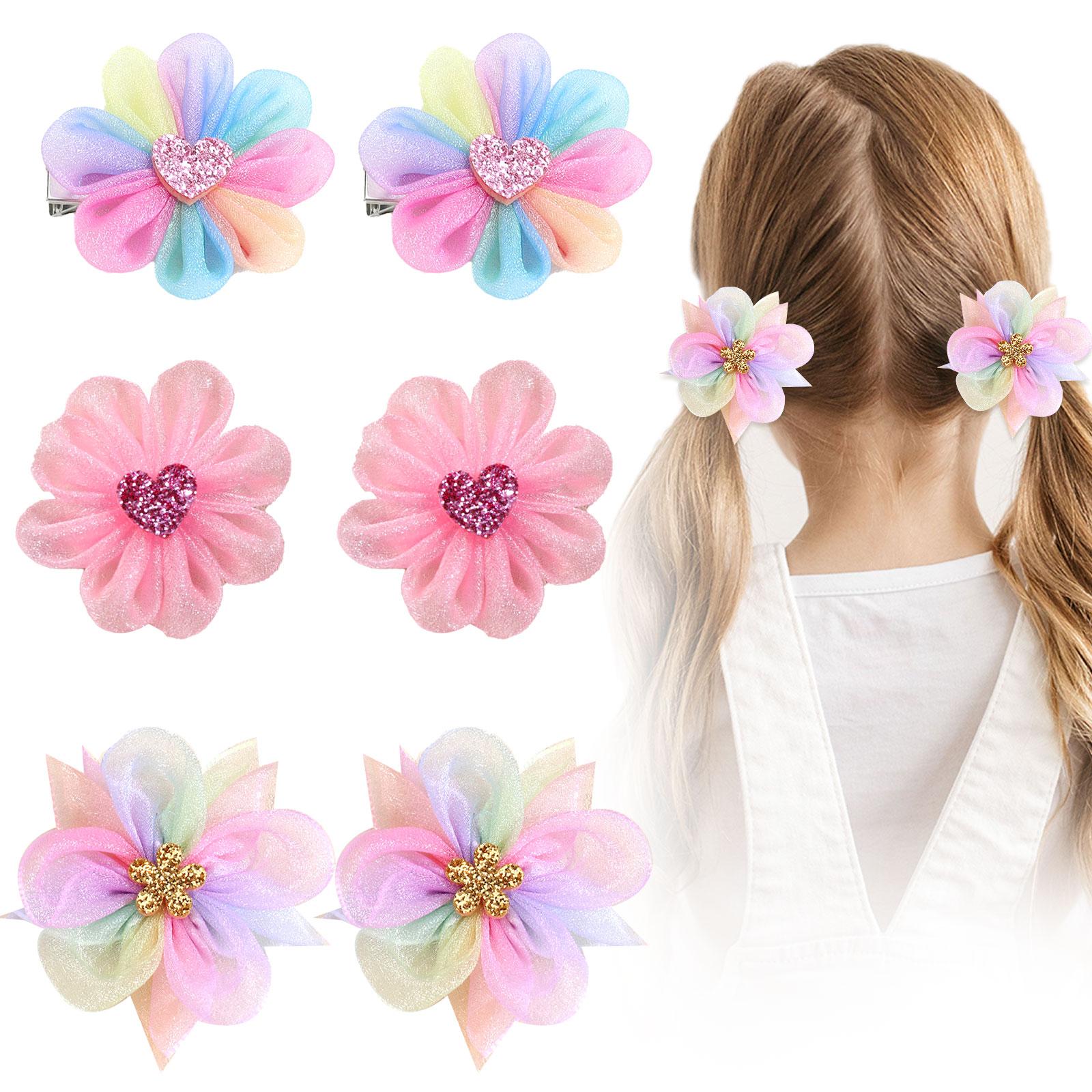 2pcs/set Rainbow Flower Hair Clips For Girls Fashion Sequin Hairpins Children Cute Barrettes Kids Boutique Hair Accessories Gift
2pcs/set Rainbow Flower Hair Clips For Girls Fashion Sequin Hairpins Children Cute Barrettes Kids Boutique Hair Accessories Gift