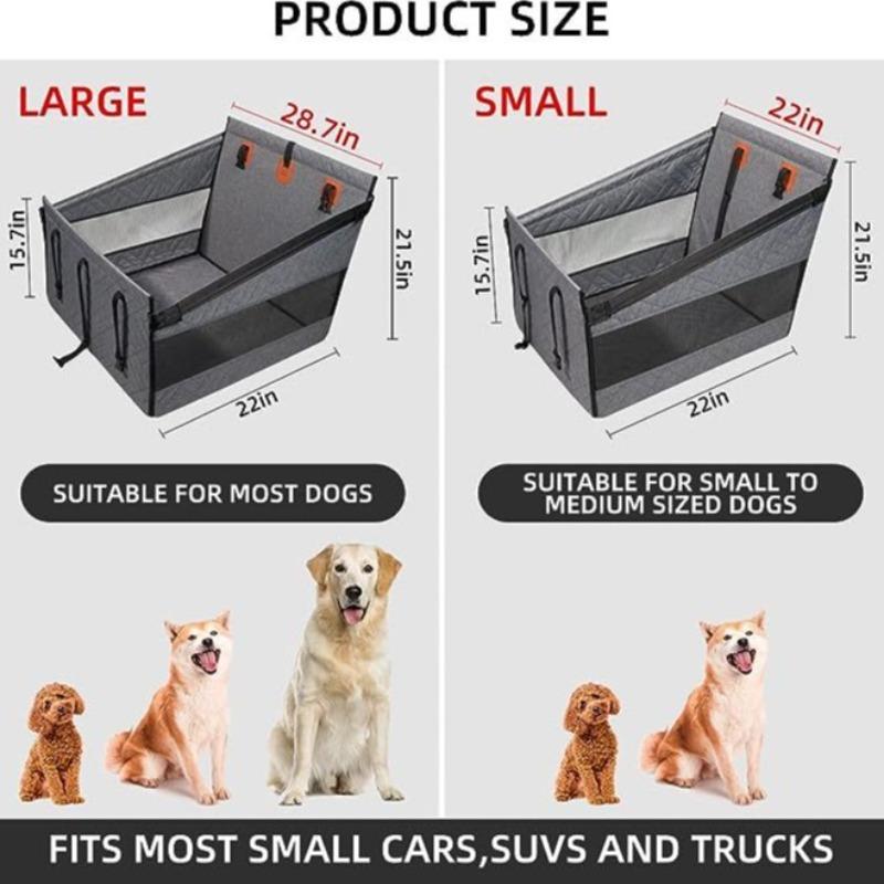 Multifunctional Waterproof Dog Car Seat Mat with Reinforced Bottom Mesh Basket Anti-Slip Pet Back Seat Cover Protector small
Multifunctional Waterproof Dog Car Seat Mat with Reinforced Bottom Mesh Basket Anti-Slip Pet Back Seat Cover Protector small