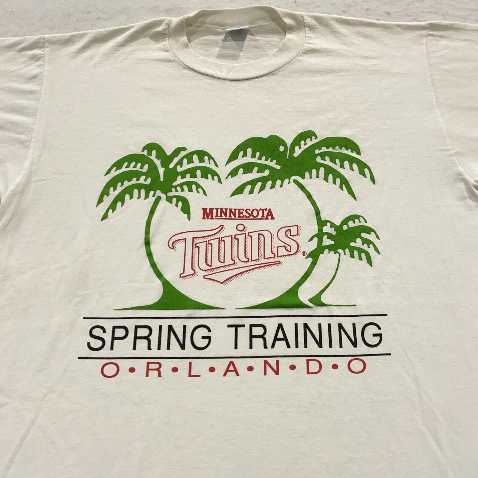 vtg 90s MINNESOTA TWINS SPRING TRAINING ORLANDO FLORIDA T-Shirt L baseball mlb S
vtg 90s MINNESOTA TWINS SPRING TRAINING ORLANDO FLORIDA T-Shirt L baseball mlb S