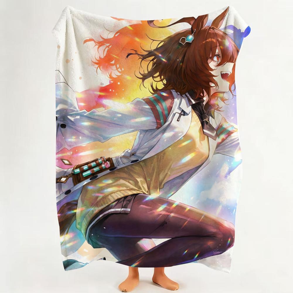 Anime U Umamusume P Pretty D Derby Flannel Blanket Suitable for Sofa Living Room Bedroom 75cmx90cm
Anime U Umamusume P Pretty D Derby Flannel Blanket Suitable for Sofa Living Room Bedroom 75cmx90cm