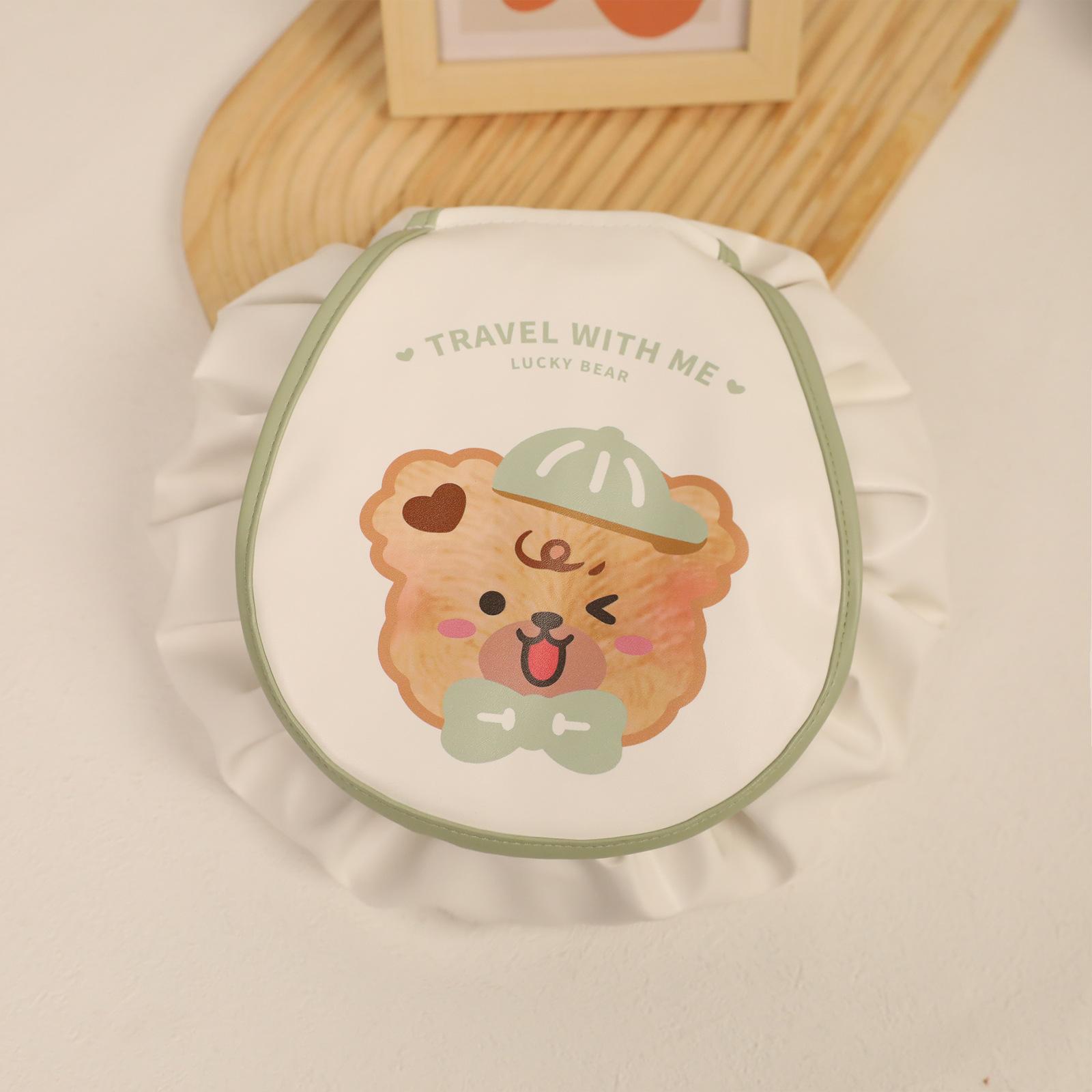 Cute Little Bear Drawstring Makeup Bag Travel Cosmetics Drawstring Bag PU Waterproof Drawstring Bags Portable Storage Bag
Cute Little Bear Drawstring Makeup Bag Travel Cosmetics Drawstring Bag PU Waterproof Drawstring Bags Portable Storage Bag