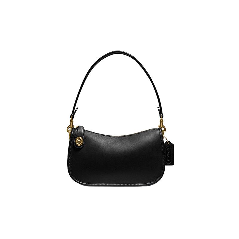 COACH Swinger 23 casual solid color zipper closure leather armpit bag mahjong bag handbag shoulder bag women s black чорний
COACH Swinger 23 casual solid color zipper closure leather armpit bag mahjong bag handbag shoulder bag women s black чорний