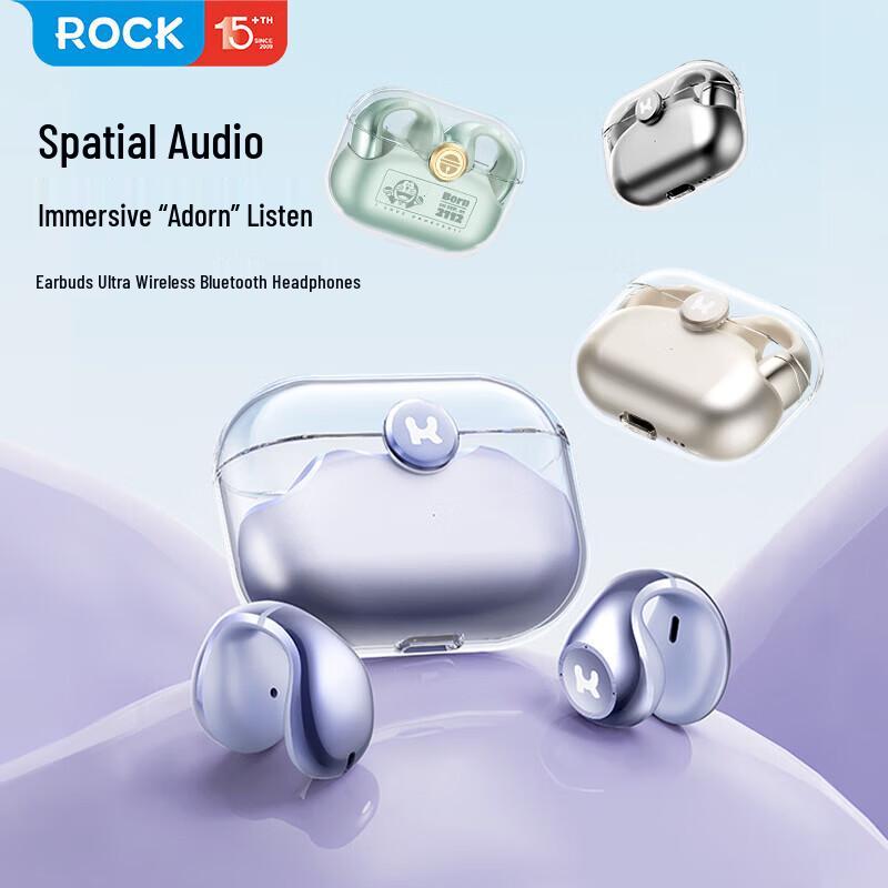 ROCK Doraemon Ear Clip Wireless Bluetooth Earbuds
ROCK Doraemon Ear Clip Wireless Bluetooth Earbuds
