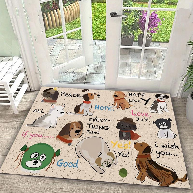 A Cute Pet-themed Carpet with Anti-slip Bottom Easy Clean It for Home Decoration or Gift and An Excellent Gift for Dog Lovers 40X60cm
A Cute Pet-themed Carpet with Anti-slip Bottom Easy Clean It for Home Decoration or Gift and An Excellent Gift for Dog Lovers 40X60cm