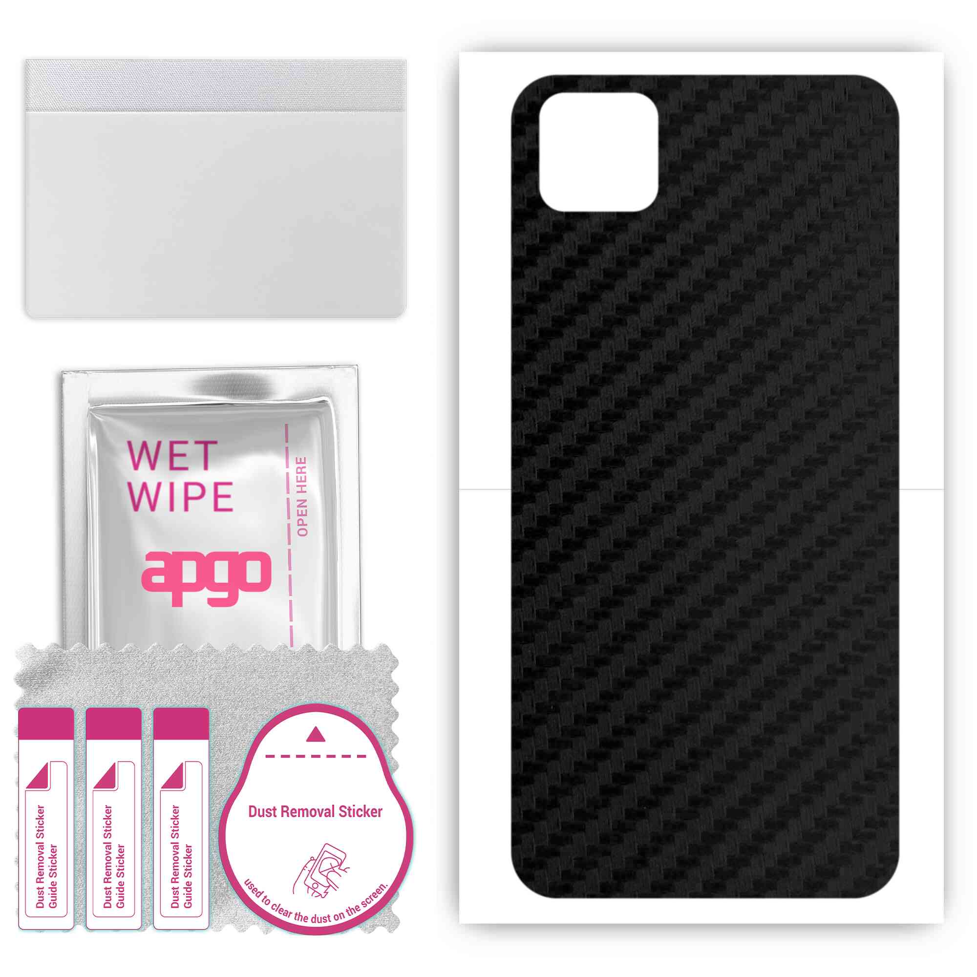 apgo Protective Skin Sticker for the back compatible with Honor 9S, Wrap Film, Foil, Vinyl - Pattern Carbon Black
apgo Protective Skin Sticker for the back compatible with Honor 9S, Wrap Film, Foil, Vinyl - Pattern Carbon Black