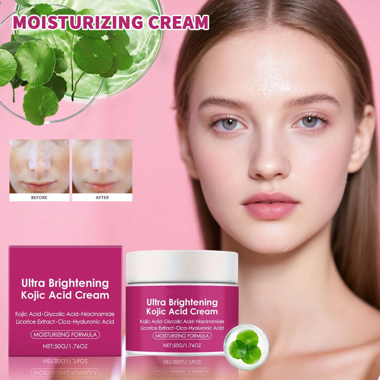 Kojic Brightening Cream Moisturizing Cream Improves Dryness, Nourishes And Even Out Skin Tone One Size розовый
Kojic Brightening Cream Moisturizing Cream Improves Dryness, Nourishes And Even Out Skin Tone One Size розовый