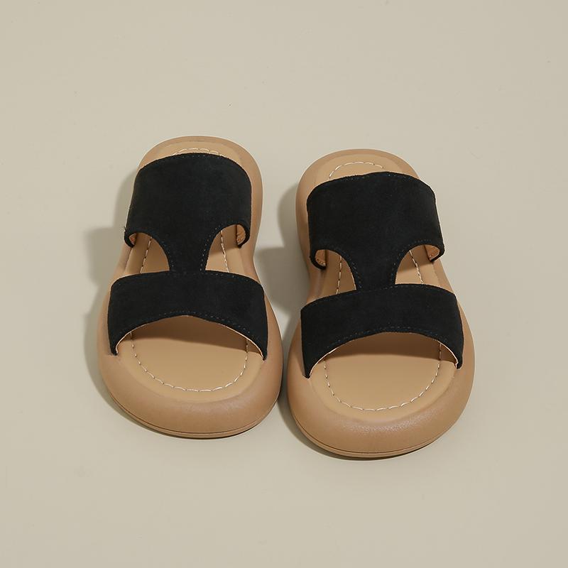 Модные шлепанцы на плоской подошве для женской новой летней уличной моды, противоскользящая мягкая подошва, толстая подошва, женская обувь 35
Модные шлепанцы на плоской подошве для женской новой летней уличной моды, противоскользящая мягкая подошва, толстая подошва, женская обувь 35