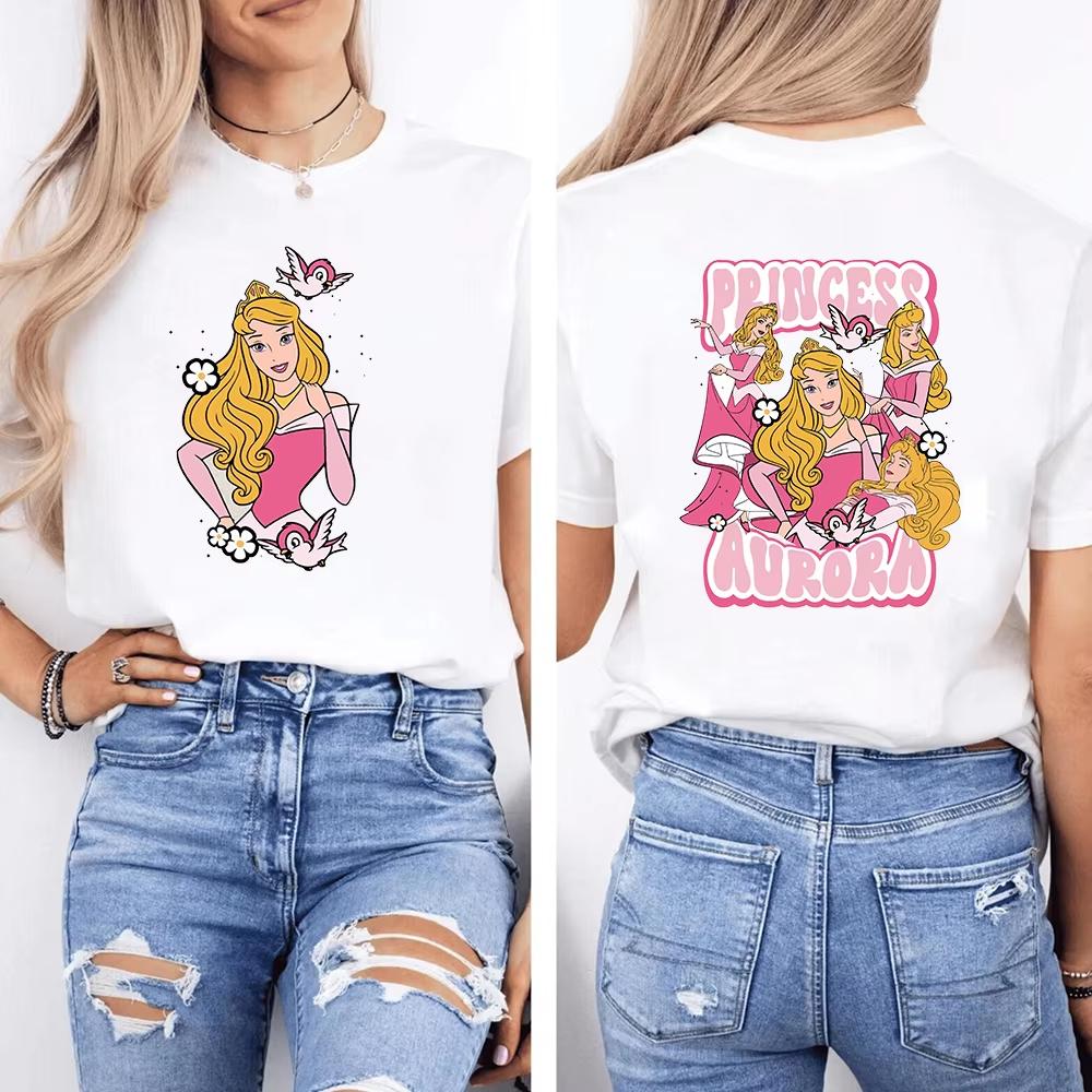 New Womens Princess Aurora Tshirt Cute Sleeping Beauty Pattern Casual Comfortable Shirt Top Women Cotton Soft and Breathable 4XL
New Womens Princess Aurora Tshirt Cute Sleeping Beauty Pattern Casual Comfortable Shirt Top Women Cotton Soft and Breathable 4XL