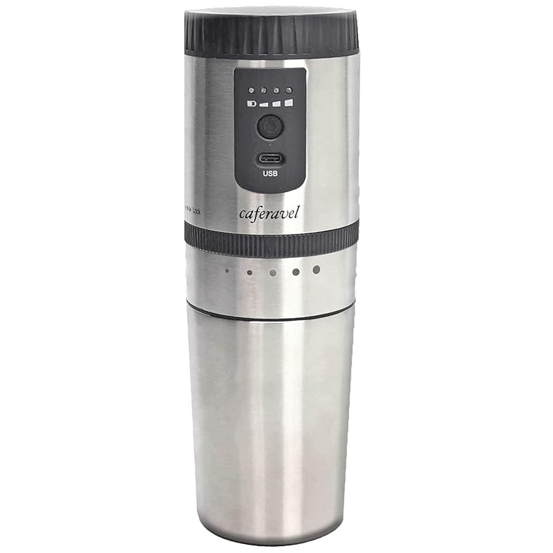 coffee maker electric for one person camp outdoor to all in one caferavel (grinding, dripping, drinking beans) With this one) silver
coffee maker electric for one person camp outdoor to all in one caferavel (grinding, dripping, drinking beans) With this one) silver
