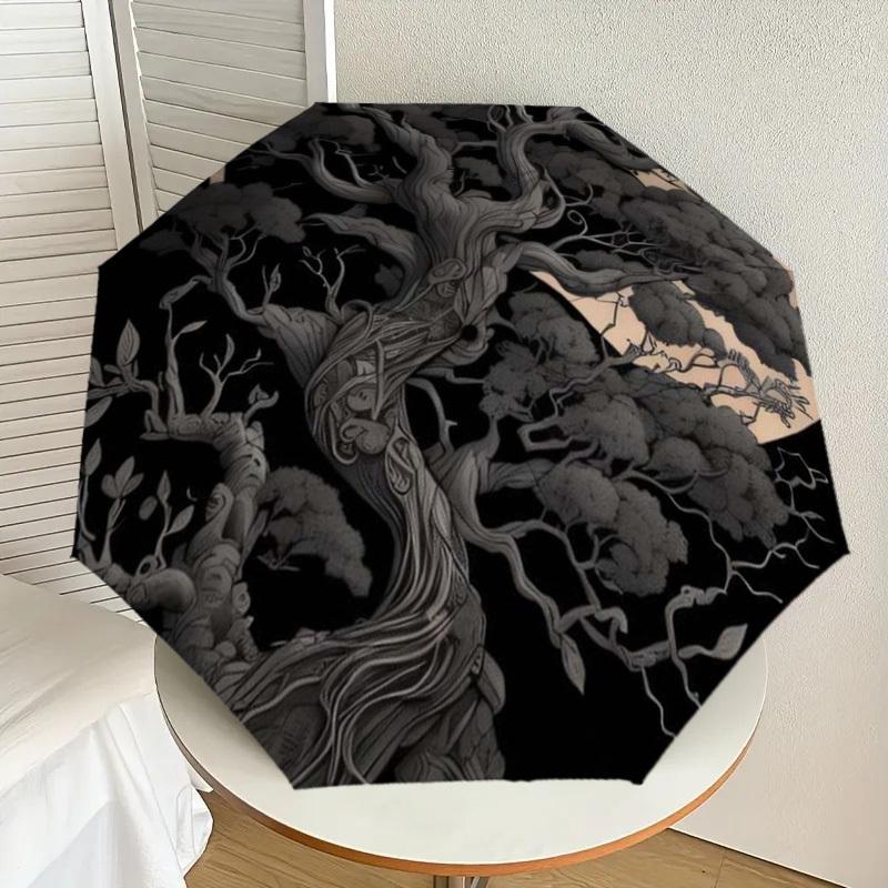 1pc Whispering Trees of the Moonlit Forest Umbrella with Plastic Handle,Suitable for All Seasons Home Travel Outdoor UmbrellaDD919
1pc Whispering Trees of the Moonlit Forest Umbrella with Plastic Handle,Suitable for All Seasons Home Travel Outdoor UmbrellaDD919