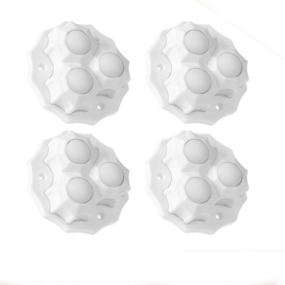4Pcs 360° Rotation Universal Wheel Heavy Duty 3 Beads Pulley Mini Universal Pulley Furniture
4Pcs 360° Rotation Universal Wheel Heavy Duty 3 Beads Pulley Mini Universal Pulley Furniture
