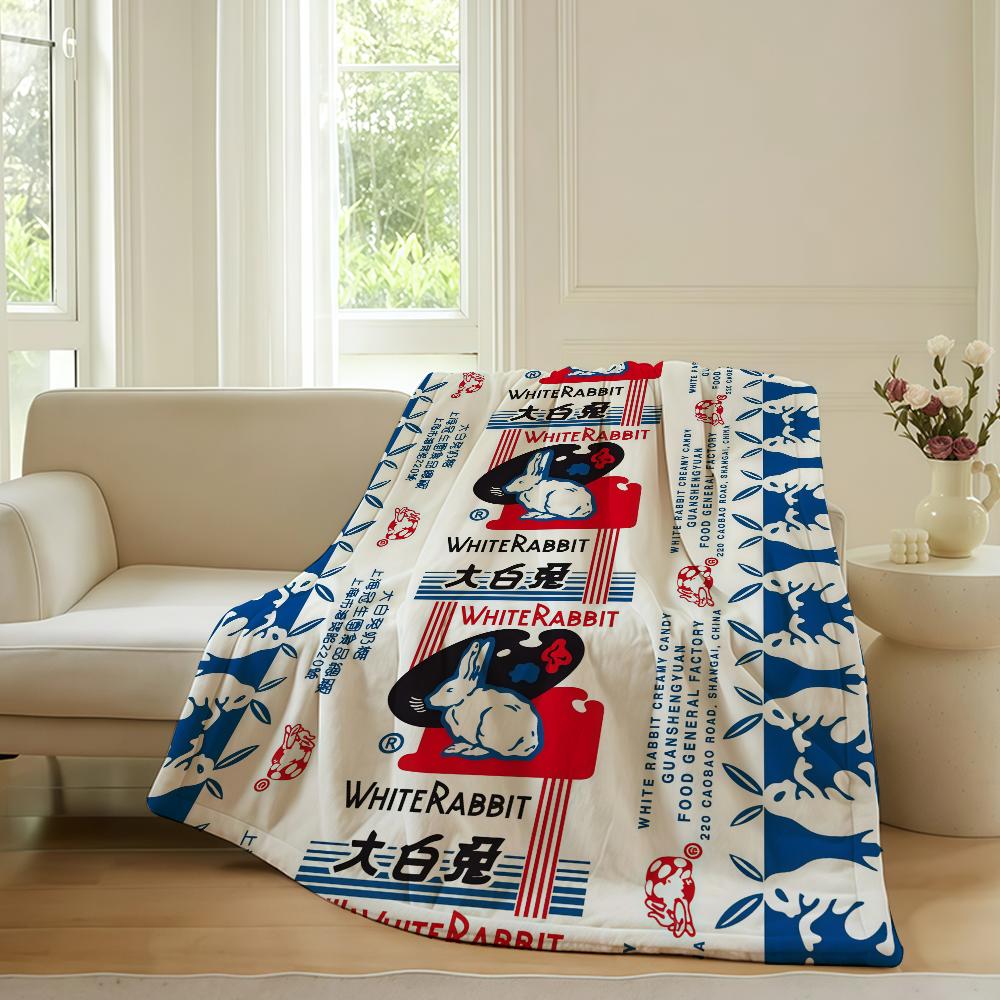 Candy White Rabbit Creamy Cand Blanket For Sofa Office Bed Plane Travel Sleep Read Relax Camping Soft And Warm 75x90cm
Candy White Rabbit Creamy Cand Blanket For Sofa Office Bed Plane Travel Sleep Read Relax Camping Soft And Warm 75x90cm