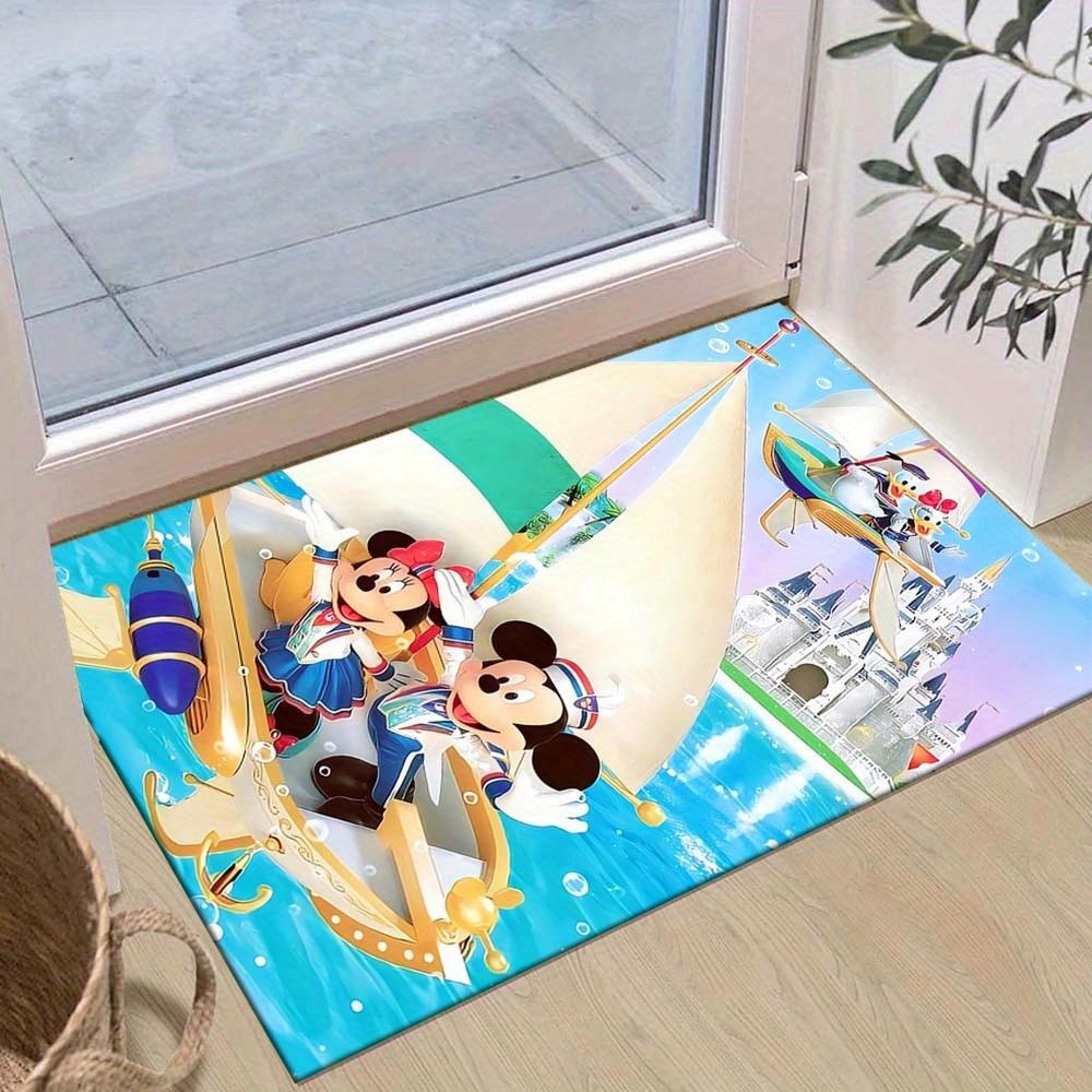 1pc Mickey Minnie and The Sailboat Rug - Non-Slip, Machine Washable Polyester Carpet for Living Room, Bedroom, Bathroom & Laundry - Comfortable Home D 60cm by 90cm
1pc Mickey Minnie and The Sailboat Rug - Non-Slip, Machine Washable Polyester Carpet for Living Room, Bedroom, Bathroom & Laundry - Comfortable Home D 60cm by 90cm