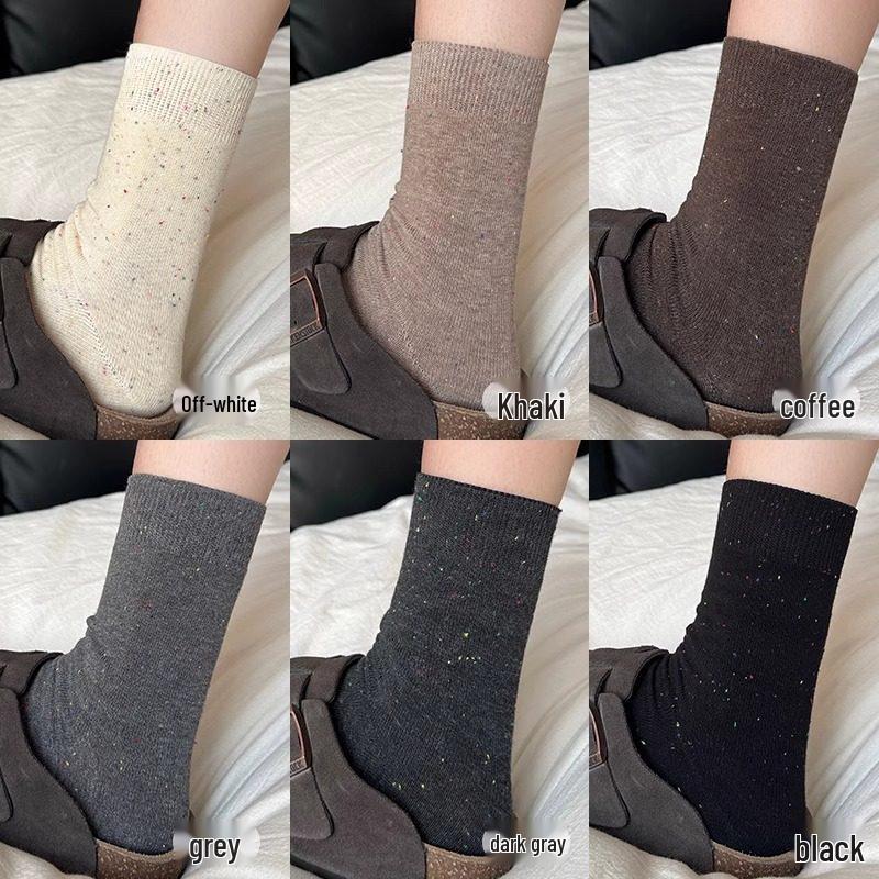 Autumn Mid-Calf Maillard Coffee Socks with Birkenstock; Women’s Seamless Postpartum Long Socks Coffee
Autumn Mid-Calf Maillard Coffee Socks with Birkenstock; Women’s Seamless Postpartum Long Socks Coffee