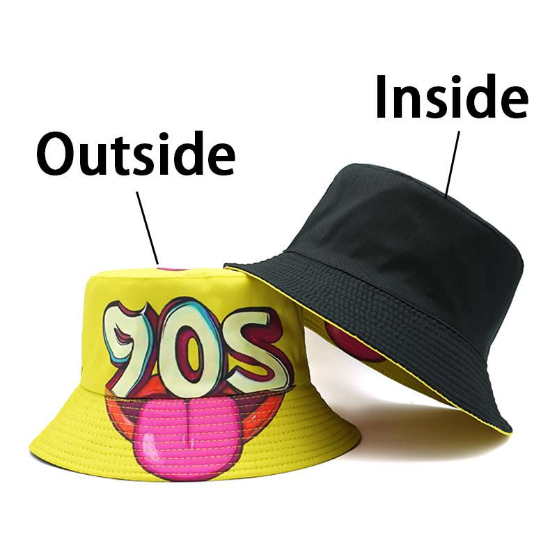Bocca Cartoon 90s Bucket Hat Funny Print Pattern FisherUnisex Hats Yellow Color Double Sides Panama Cap Caps 58cm Outdoor New Style 56-58cm
Bocca Cartoon 90s Bucket Hat Funny Print Pattern FisherUnisex Hats Yellow Color Double Sides Panama Cap Caps 58cm Outdoor New Style 56-58cm