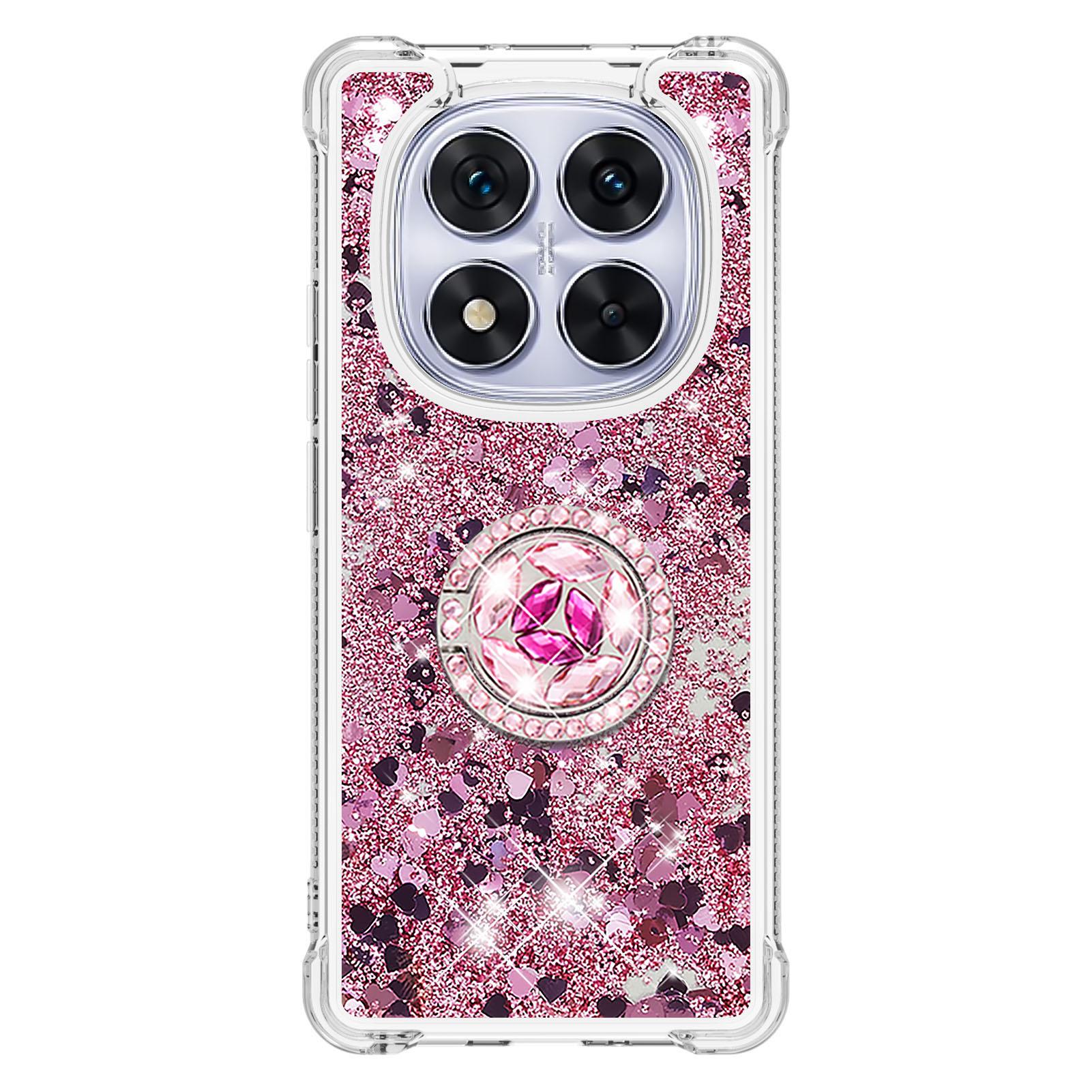 For Xiaomi Redmi Note 14 Pro+ 5G TPU Case with Kickstand Quicksand Shockproof Cover Dark Purple/Heart
For Xiaomi Redmi Note 14 Pro+ 5G TPU Case with Kickstand Quicksand Shockproof Cover Dark Purple/Heart
