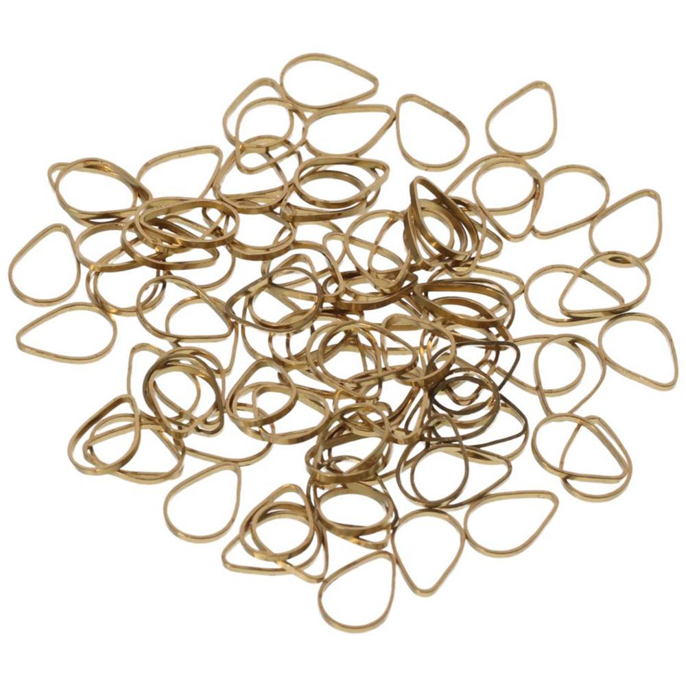 100Pcs 10*7mm Open Bezel Brass Linking Rings Solid Drop Frames Charms Jewelry Making
100Pcs 10*7mm Open Bezel Brass Linking Rings Solid Drop Frames Charms Jewelry Making