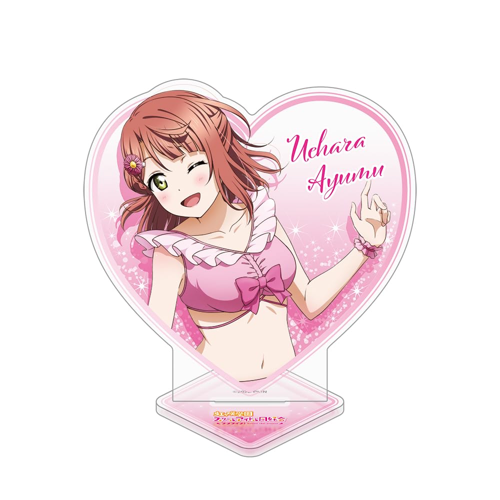 Kadokawa Love Live Nijigasaki High School Idol Club Heart-Shaped Glitter Acrylic Stand Uehara Ayumu Approx. H126 x W126mm or Less Acrylic
Kadokawa Love Live Nijigasaki High School Idol Club Heart-Shaped Glitter Acrylic Stand Uehara Ayumu Approx. H126 x W126mm or Less Acrylic