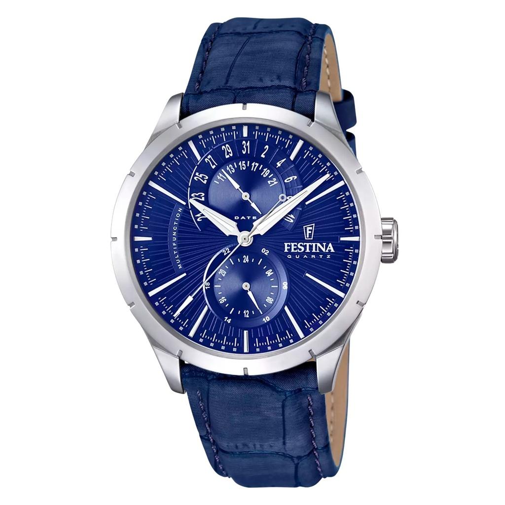 Festina Retro Multifunction Leather Remesh Blue Dial Quartz F16573-7 Мужские часы синий
Festina Retro Multifunction Leather Remesh Blue Dial Quartz F16573-7 Мужские часы синий